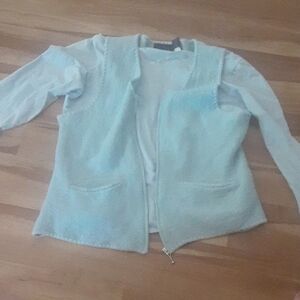 Liz Claiborne Light Blue Women's Vest
